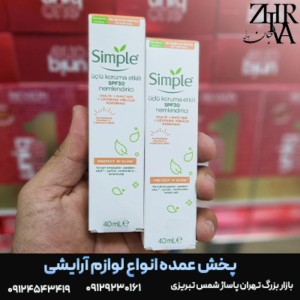 ضد آفتاب spf30 بیرنگ برند سیمپل